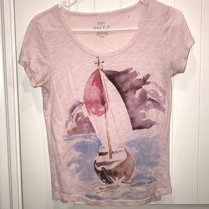 Aerie T-shirt blush pink